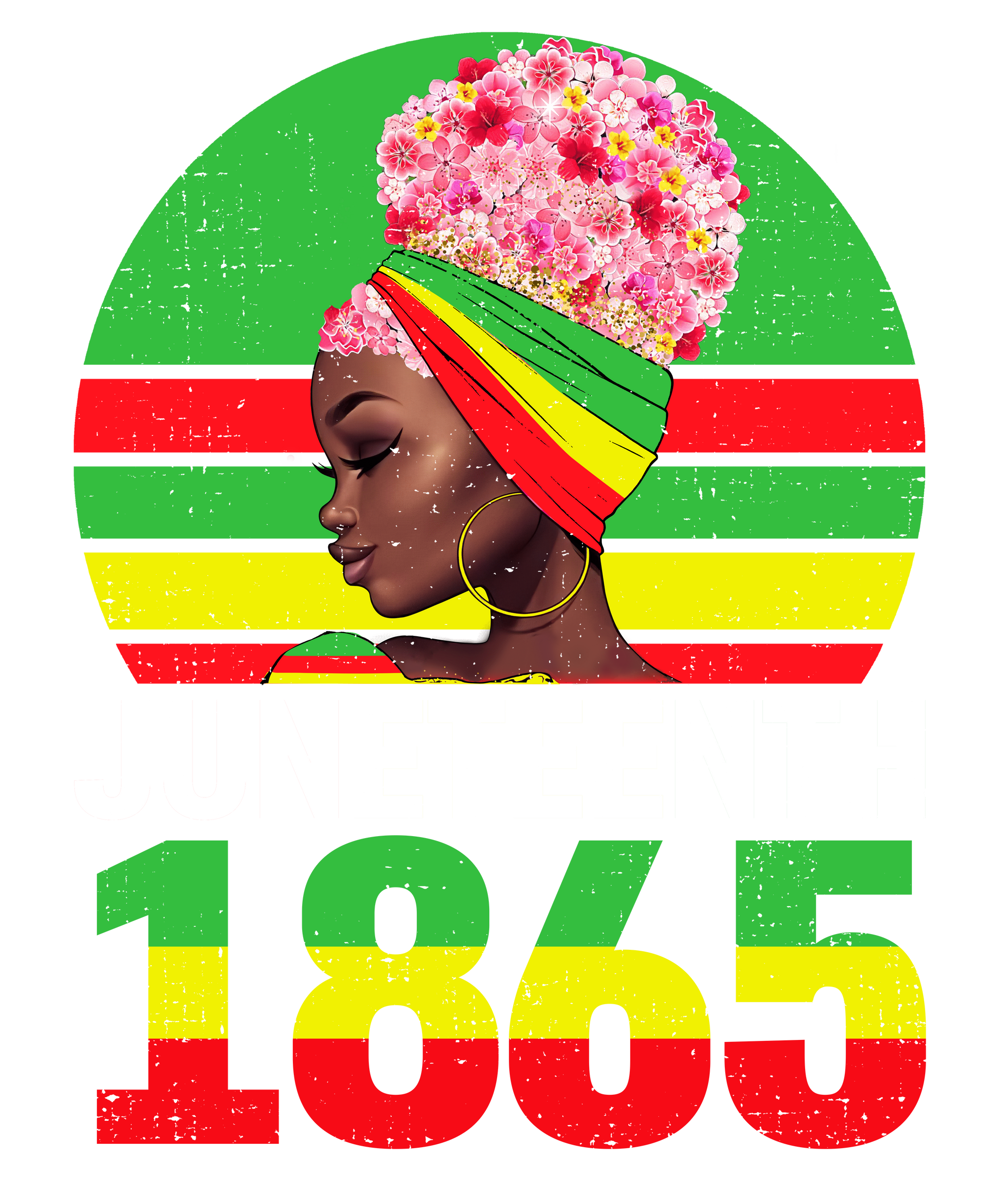 Juneteenth T-Shirts 2X and Up (Female)