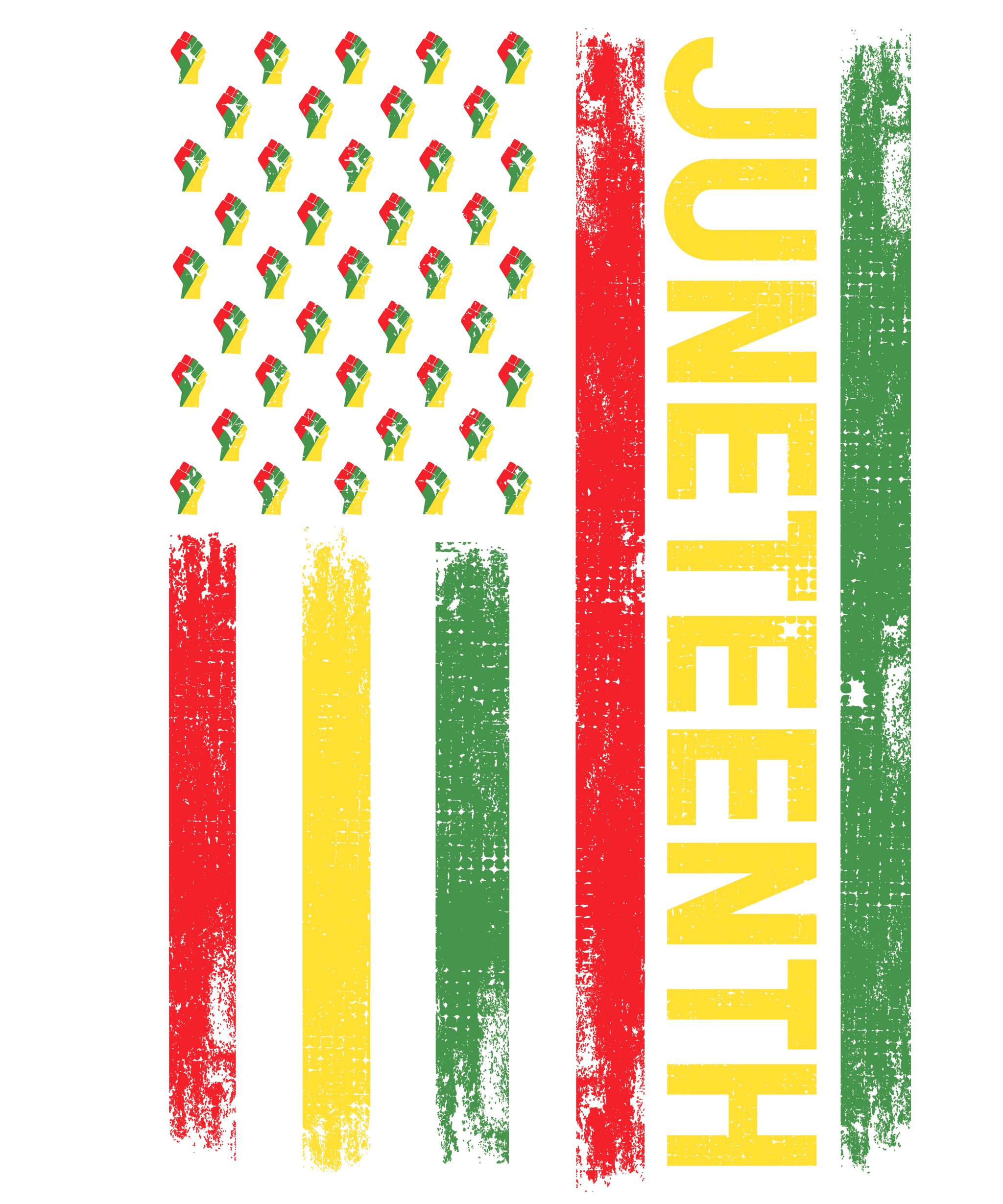 Juneteenth T-Shirts 2X and Up  (Unisex)