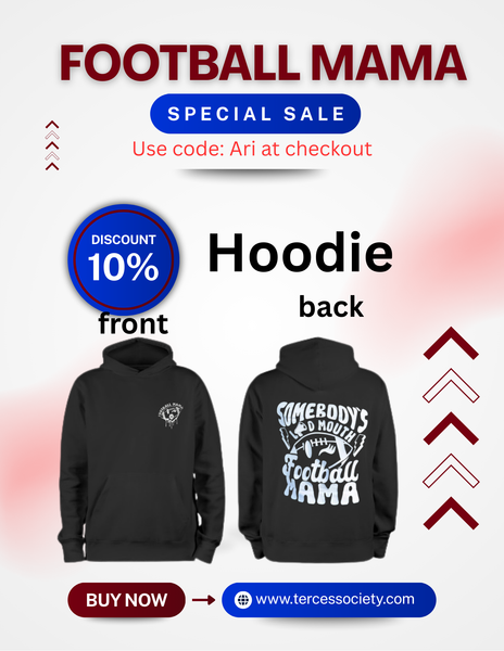 Somebody Loud A$$ Football Mama -Hoodie