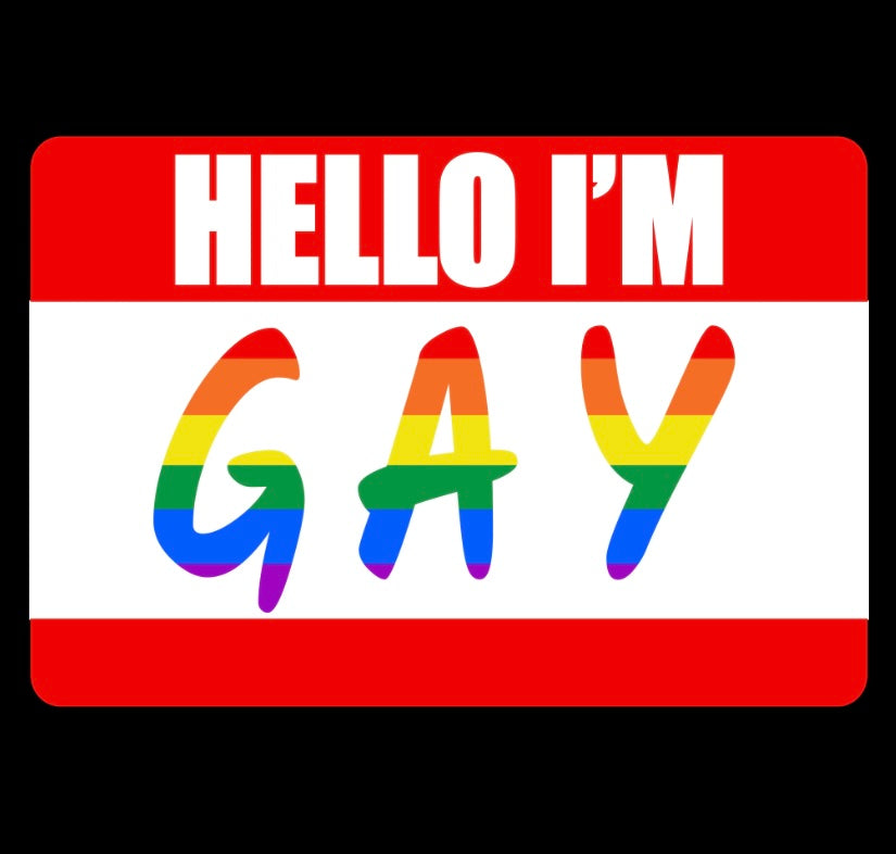 Hello I'm GAY Hoodie