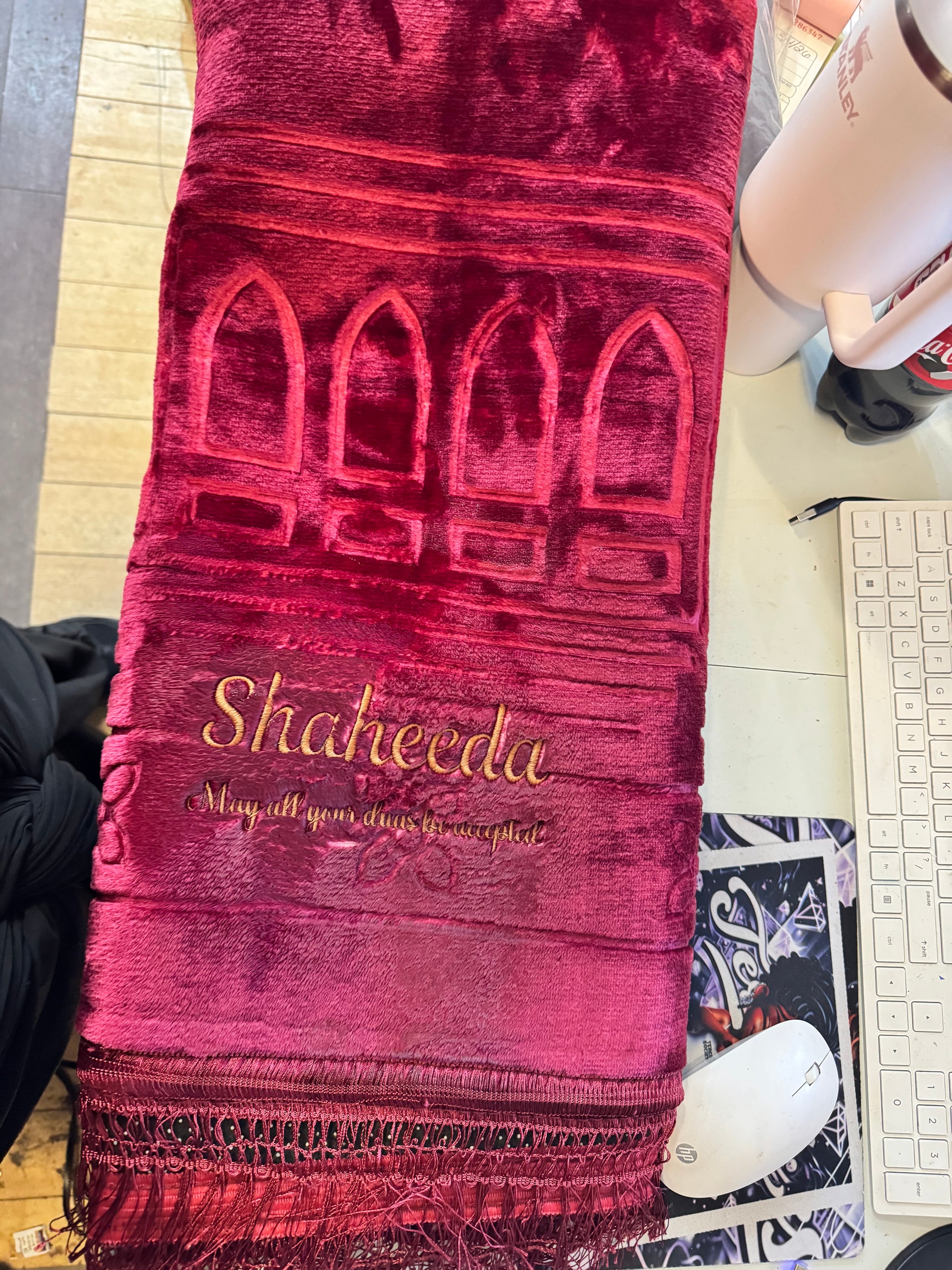 Custom Prayer Rug