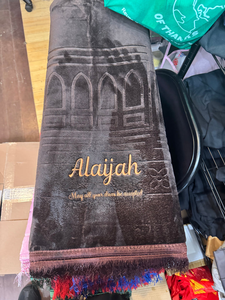 Custom Prayer Rug