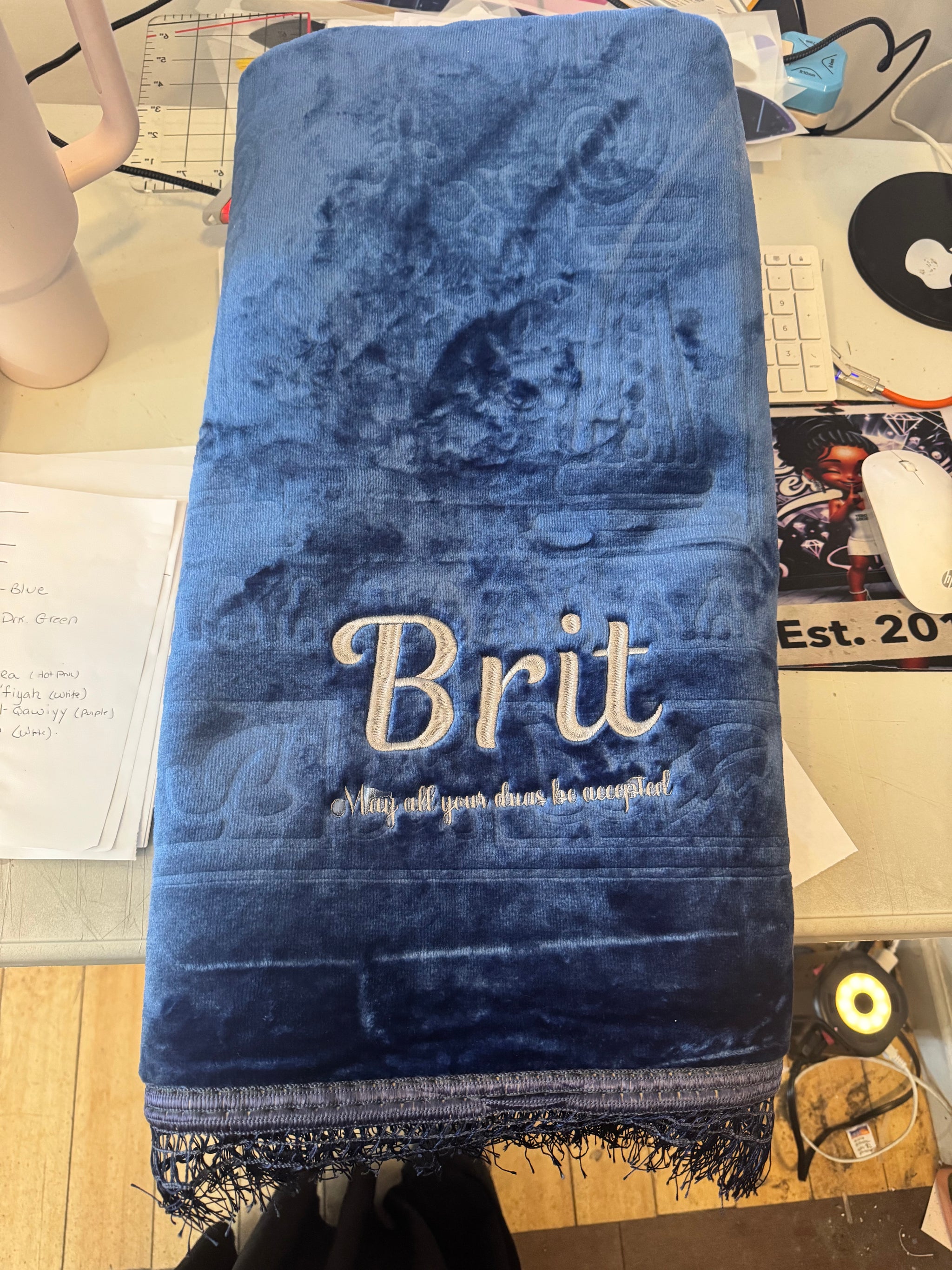 Custom Prayer Rug