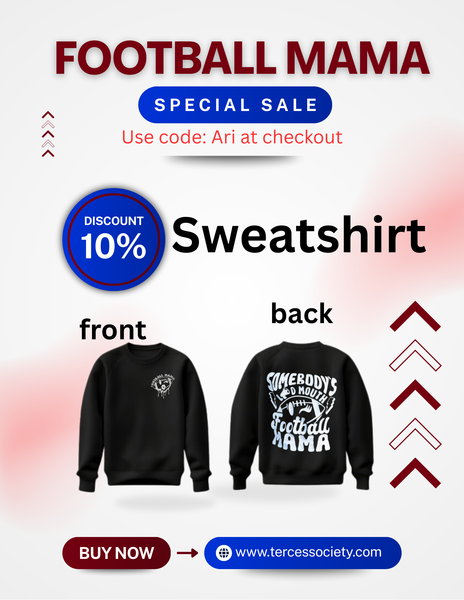 Somebody Loud A$$ Football Mama -Sweatshirt